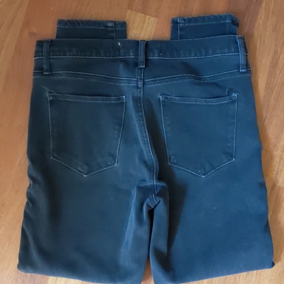 GAP Skinny Ankle Black Jeans Size 10 - Picture 4 of 4